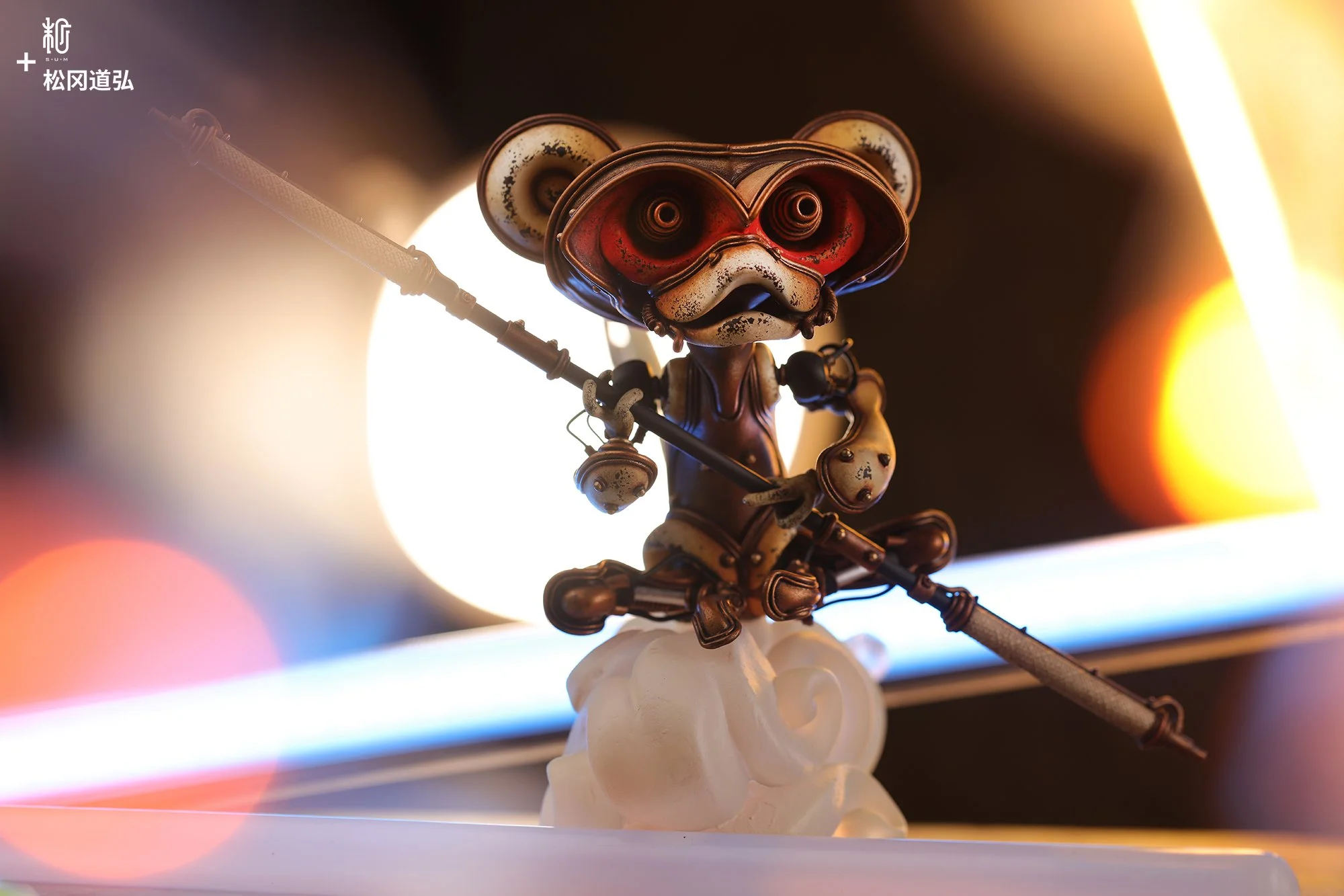 steampunk monkey wu kong resin colletibles by Michihiro Matsuoka x